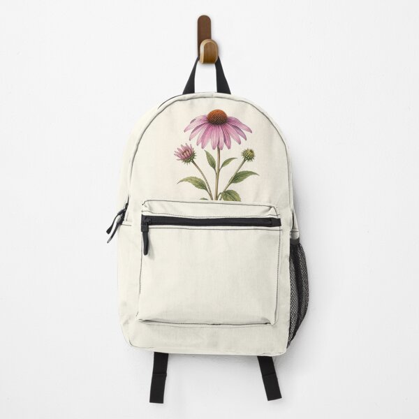 Item preview, Purple Coneflower Botanical Illustration | Vintage Scientific Watercolor Wall Art designed and sold by PresMatPlays.