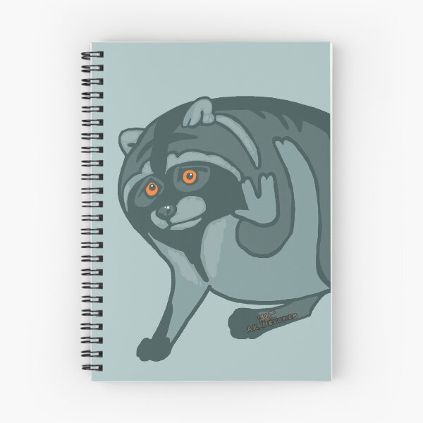 Item preview, Jimothy, the Hunchback Raccoon, handpainted picture designed and sold by AK-Hevonen.