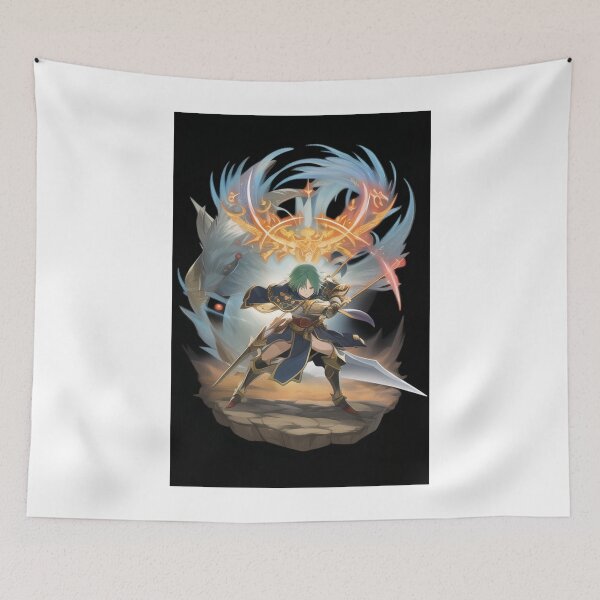 Item preview, Art - Fantastic Warrior, Medieval Epic and Spiritual Magic designed and sold by AnimeShin.