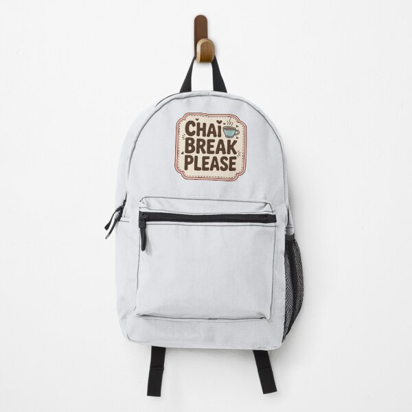 Item preview, Chai Break Please – Funny Minimal Tea Lover Quote Design designed and sold by Swati Art Shop.