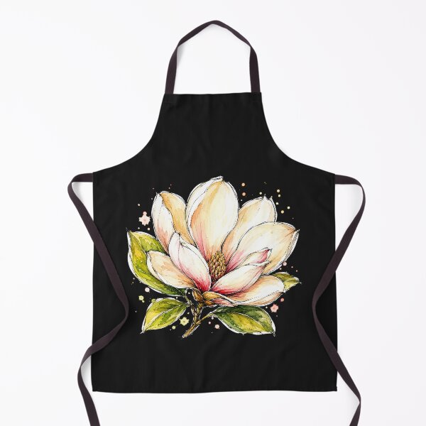 Item preview, Magnolia Watercolor Art – Elegant Botanical Floral Illustration designed and sold by ColorSplash123.