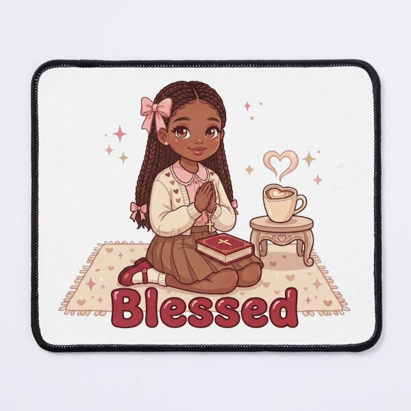 Item preview, Blessed - Cute girly design designed and sold by Amanio.