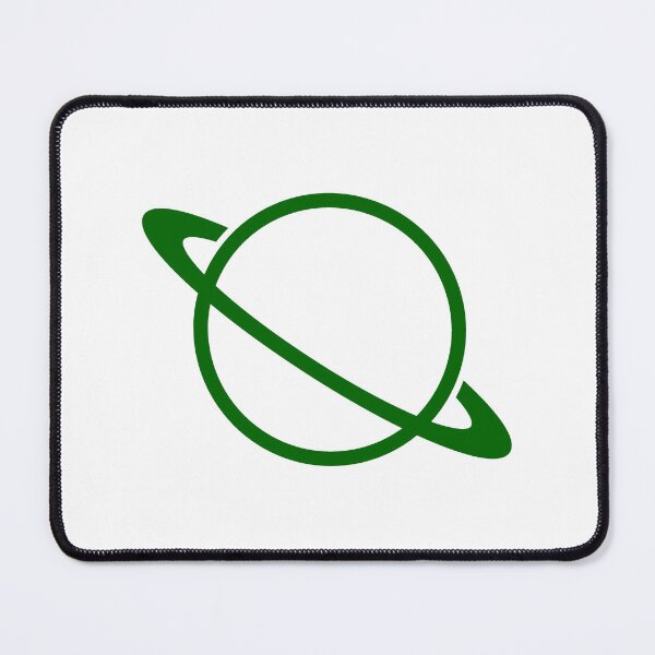 Item preview, Dark Green saturn designed and sold by pattern-archive.