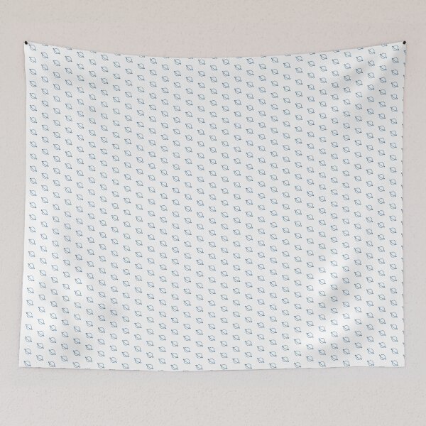 Item preview, Steel Blue saturn designed and sold by pattern-archive.
