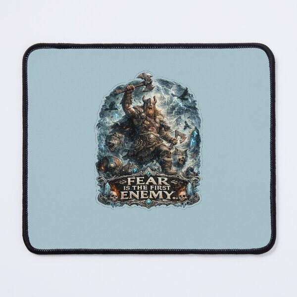Item preview, Viking Berserker - Fear Is The First Enemy designed and sold by SufirKapur.