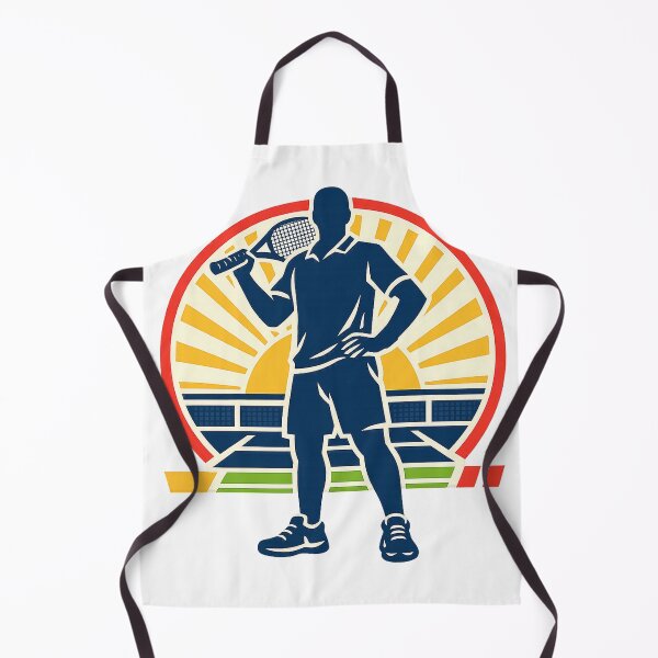 Item preview, Confident Faceless Tennis Player – Retro Minimalist Vector Poster designed and sold by mbmstores.