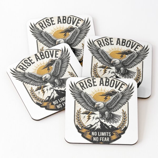 Item preview, RISE ABOVE EAGLE POWER  Fit On designed and sold by Fit On.