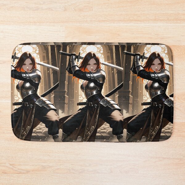 Item preview, Art - Fantasy Character, Epic Portrait of a Female Fighter designed and sold by AnimeShin.
