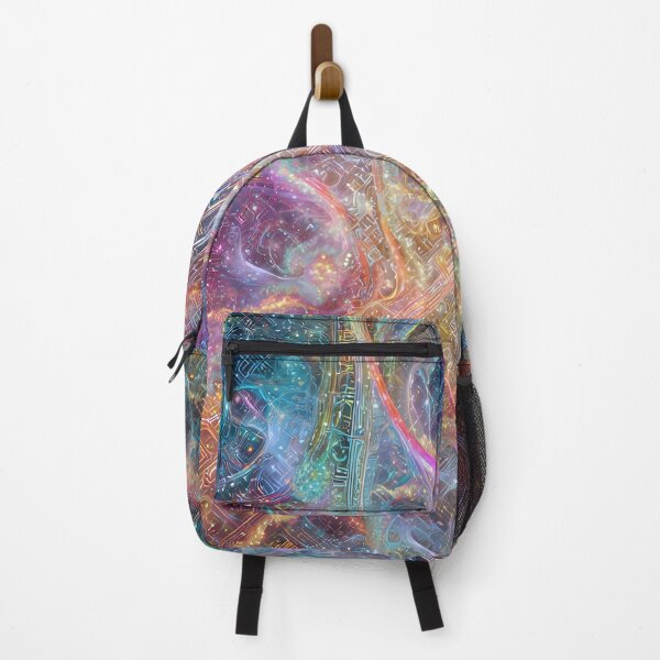 Item preview, Abstract Glowing Digital Neural Network and Cosmic Circuitry designed and sold by ThaCriações.