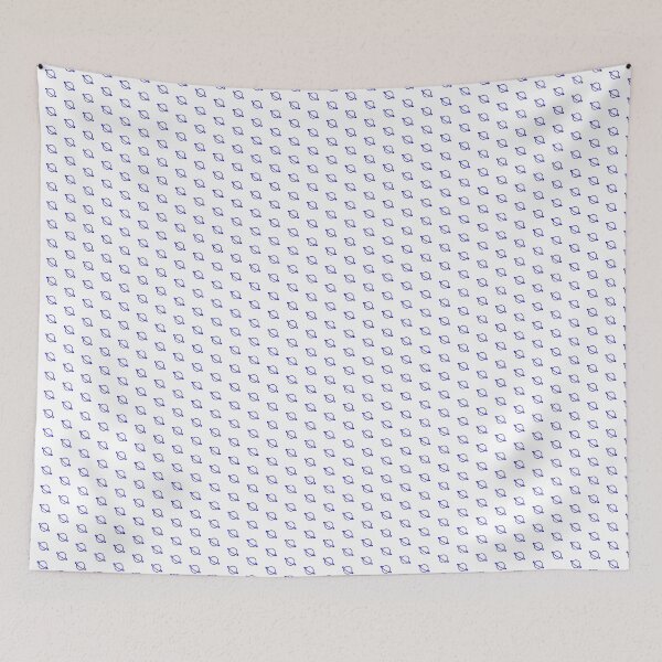 Item preview, Blue saturn designed and sold by pattern-archive.