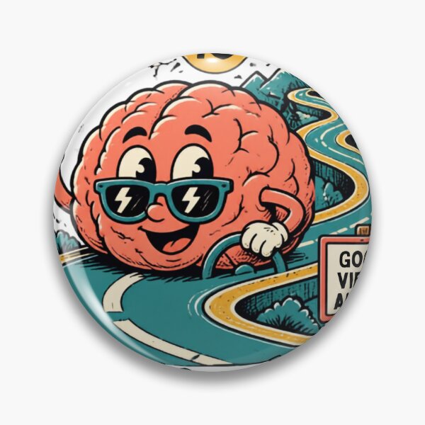 Item preview, Brain is taking scenic route designed and sold by caregivercalm.