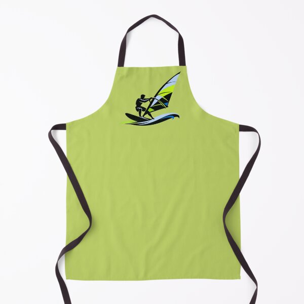 Item preview, Blue Green Windsurfer – Modern Extreme Water Sports Design designed and sold by SilentPowerArt.