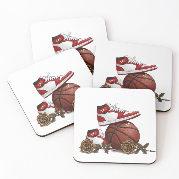Item preview,  Hoops & Roses – Basketball Sneaker Streetwear Graphic Tee designed and sold by VERVE Styles.