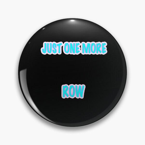 Item preview, Just One More Row – Funny Knitting Sticker designed and sold by ArtyWares.