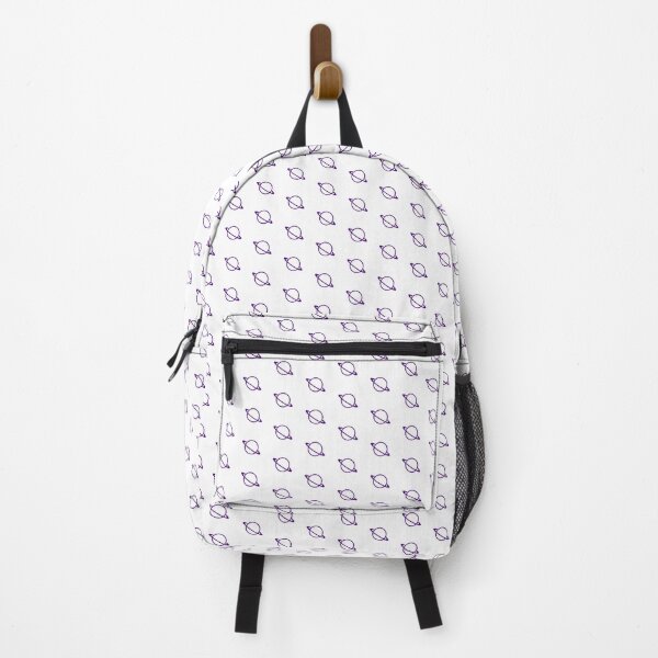 Item preview, Minimalist Dark Purple Saturn Ringed Planet Silhouette Graphic designed and sold by pattern-archive.