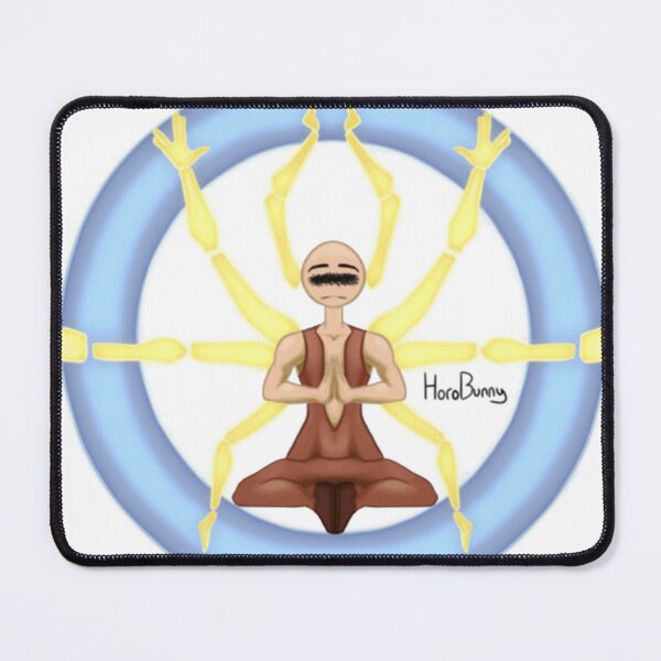 Item preview, Hundred Armed Monk designed and sold by mirandacruzArt.