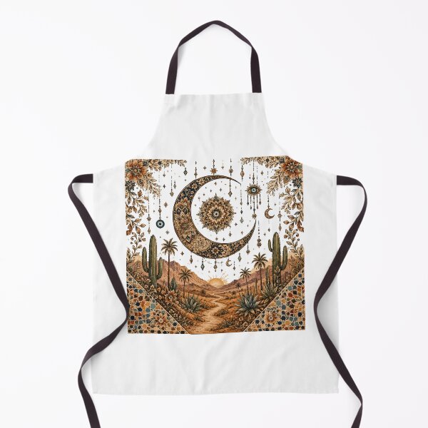 Item preview, Boho Crescent Moon Desert Mandala T-Shirt Stickers designed and sold by Sunday.Supply.