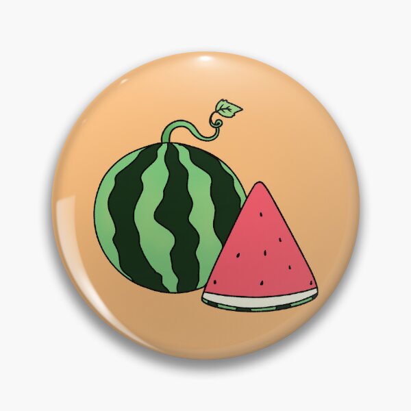 Item preview, Cute Watermelon and Slice Summer Fruit designed and sold by ubborn.