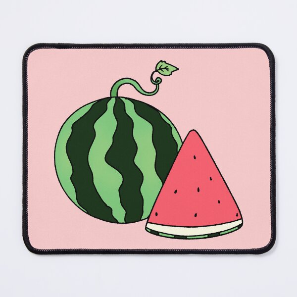 Item preview, Cute Watermelon and Slice Summer Fruit designed and sold by ubborn.