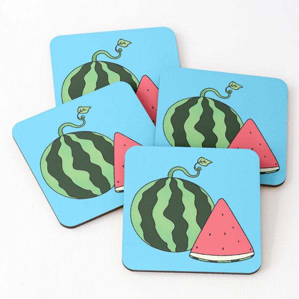 Item preview, Cute Watermelon and Slice Summer Fruit designed and sold by ubborn.