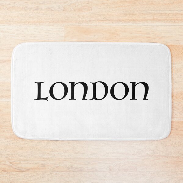 Item preview, London old medieval style text (Black) designed and sold by STUDIO-72.