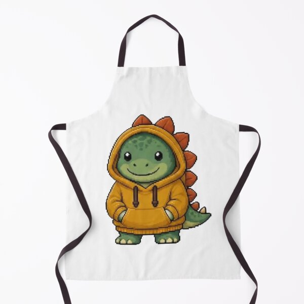Item preview, Pixel Hoodie Stegosaurus – Retro Pixel Dino Style designed and sold by Icareis-Studios.
