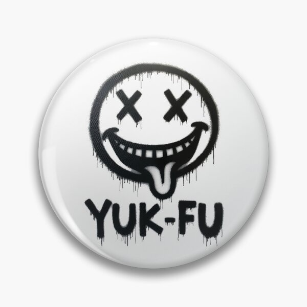 Item preview, Yuk Fu Funny Smiley Face designed and sold by GaffaDesigns.