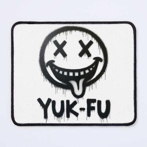 Item preview, Yuk Fu Funny Smiley Face designed and sold by GaffaDesigns.