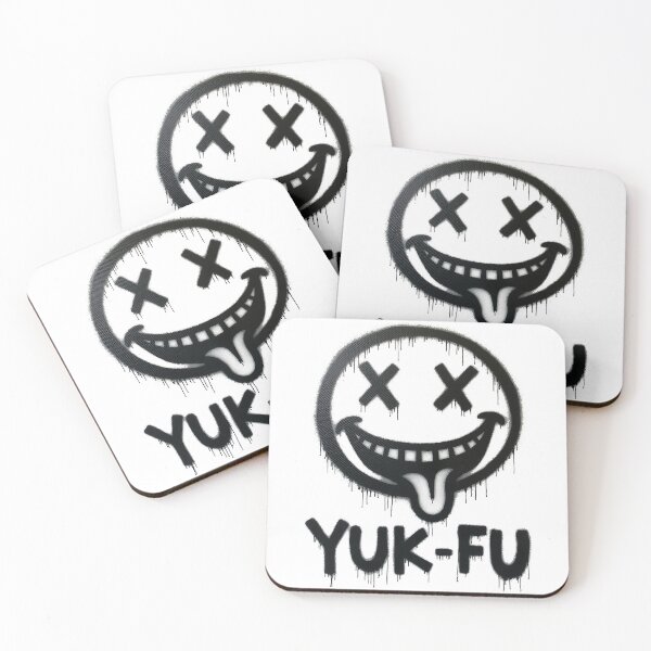 Item preview, Yuk Fu Funny Smiley Face designed and sold by GaffaDesigns.