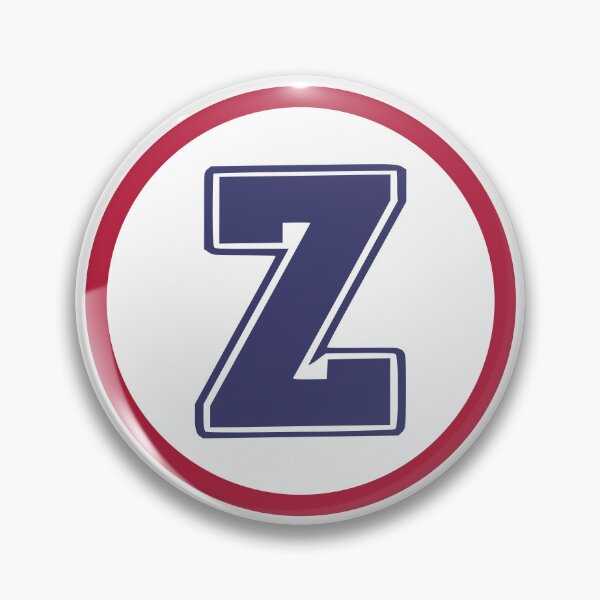 Item preview, Alphabet Letter Z Circle US Colors designed and sold by Jeallan Designs.