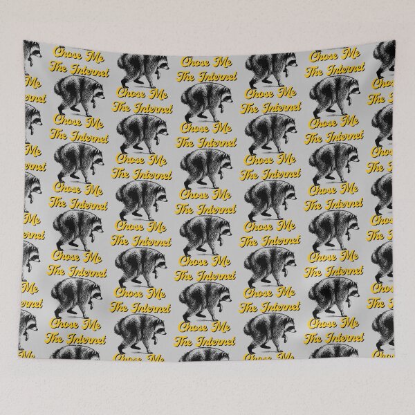 Item preview, Jimothy Raccoon The Internet Chose Me Meme designed and sold by merchxwear.