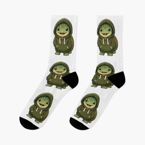 Item preview, Pixel Hoodie Turtle – Retro Pixel Gamer Style designed and sold by Icareis-Studios.
