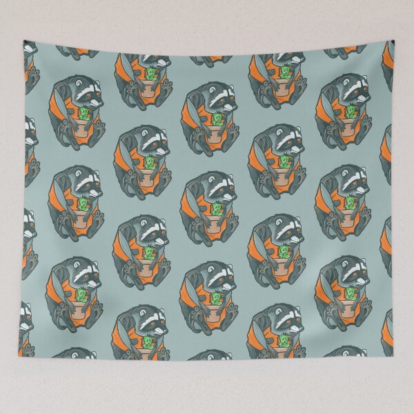 Item preview, Jimothy, the Hunchback Raccoon, handpainted picture designed and sold by AK-Hevonen.