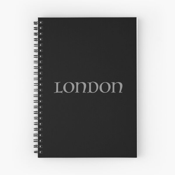 Item preview, London old medieval style text (Grey) designed and sold by STUDIO-72.