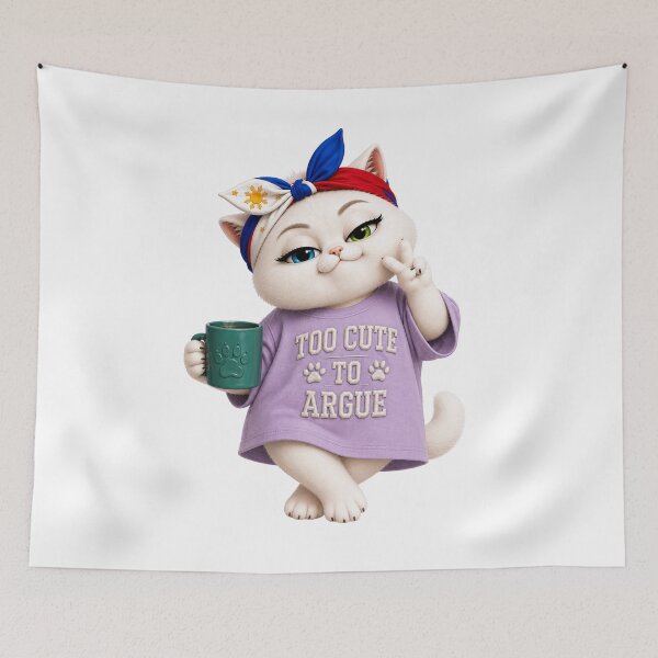 Item preview, Too cute to argue designed and sold by SHARAMDARA.