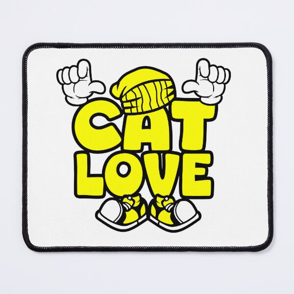 Item preview, CAT LOVE - PETS Cartoon Character Bold Retro designed and sold by NFTWords.