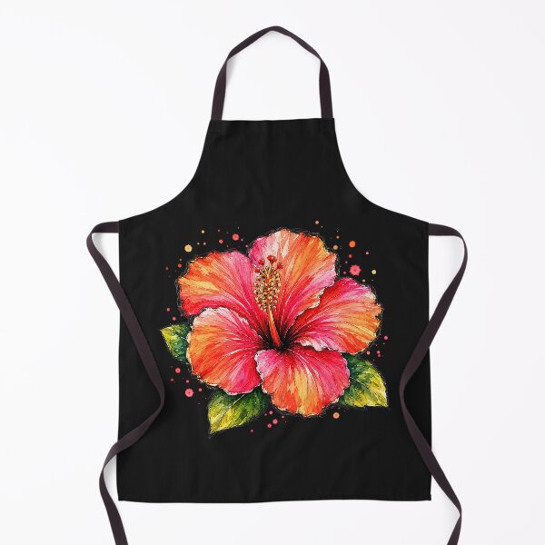 Item preview, Hibiscus Watercolor Art – Tropical Botanical Floral Illustration designed and sold by ColorSplash123.