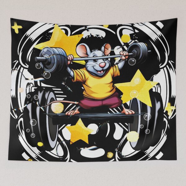 Item preview, The Muscle Hamster designed and sold by DEZINOMANIA.