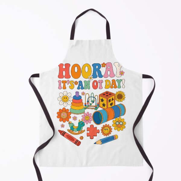 Item preview, Retro Hooray It's an OT Day Occupational Therapy Pediatric designed and sold by BoldThreadLab.