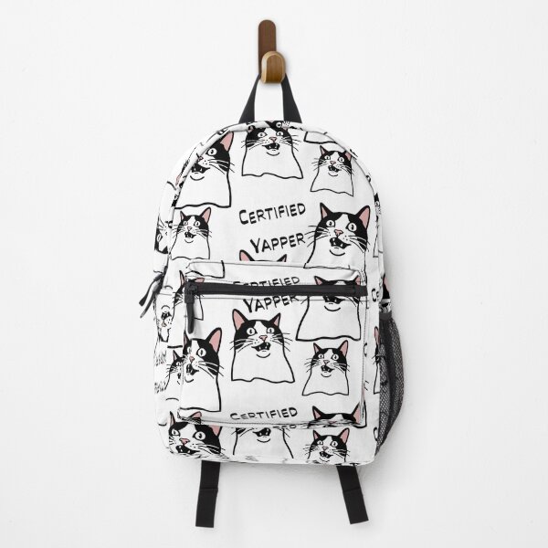Item preview, Certified Yapper Funny Tuxedo Cat Meme designed and sold by Blupunk.