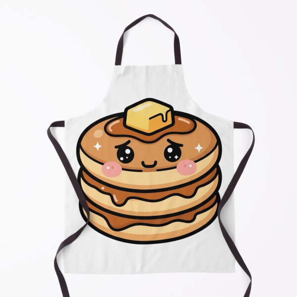 Item preview, Cute Bored Kawaii Pancake Cartoon | Adorable Pancake Sticker & Gift Design designed and sold by Rood-Art-Studio.