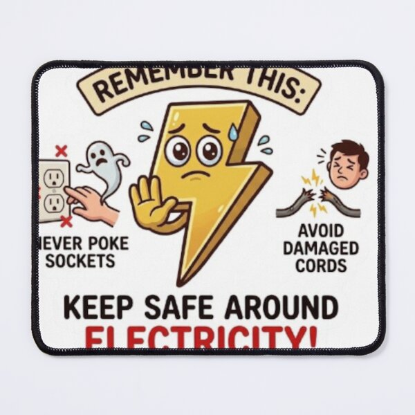 Item preview, Electricity Kills Warning Sign – High Voltage Safety Design designed and sold by CRAZYpaterns.