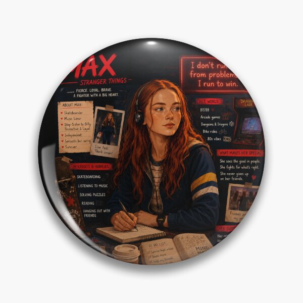 Item preview, Max Stranger Things designed and sold by Jerusheya.
