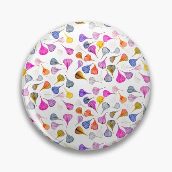Item preview, Colorful Pressed Carnation Petals Botanical Pattern Minimalist Floral Art designed and sold by Elżbieta  Kaps.