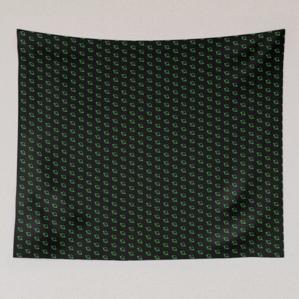 Item preview, Minimalist Lime Saturn Ringed Planet Silhouette Graphic designed and sold by pattern-archive.