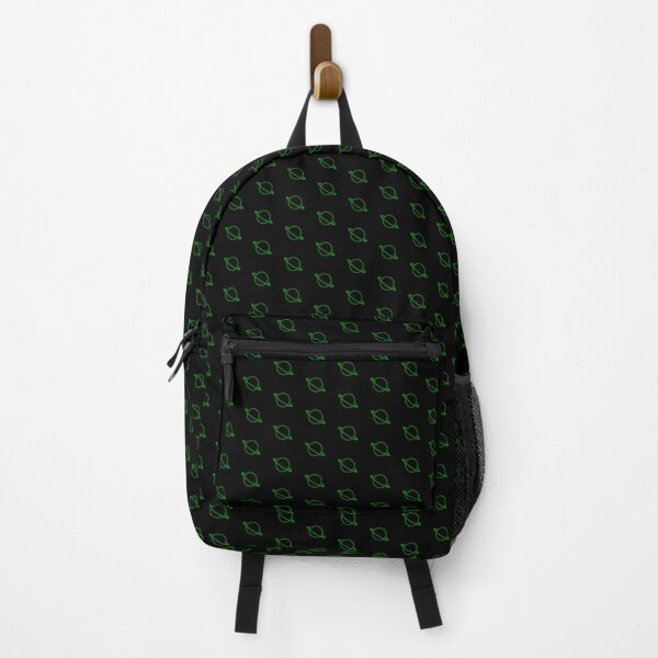 Item preview, Minimalist Green Saturn Ringed Planet Silhouette Graphic designed and sold by pattern-archive.