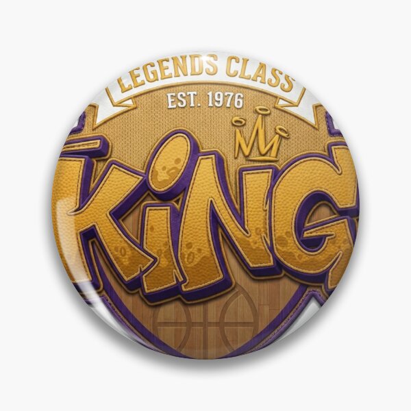 Item preview, King of the Court – Vintage Basketball Champion Badge | Retro Sports Graphic designed and sold by VERVE Styles.