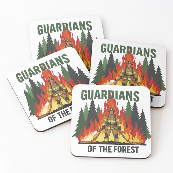 Item preview, Guardians Of The Forest Wildland Firefighter Design designed and sold by Nuvoro Eco Awareness.