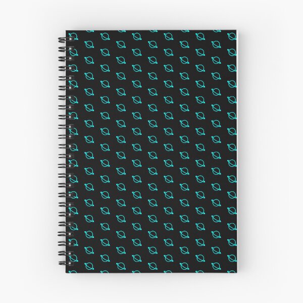 Item preview, Minimalist Cyan Saturn Ringed Planet Silhouette Graphic designed and sold by pattern-archive.