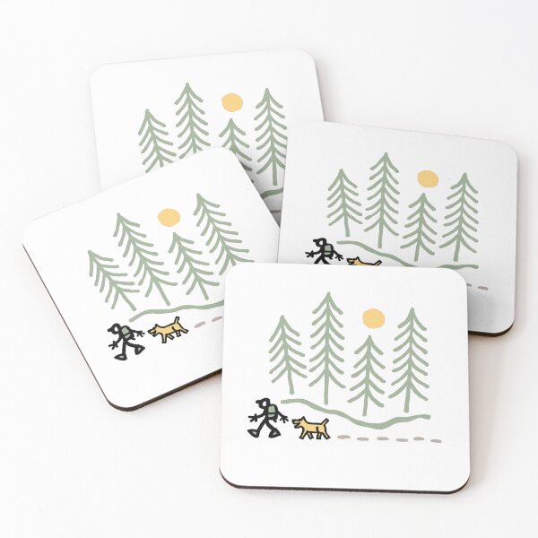Item preview, Hiking through the Woods With My Dog designed and sold by Gbriel3.
